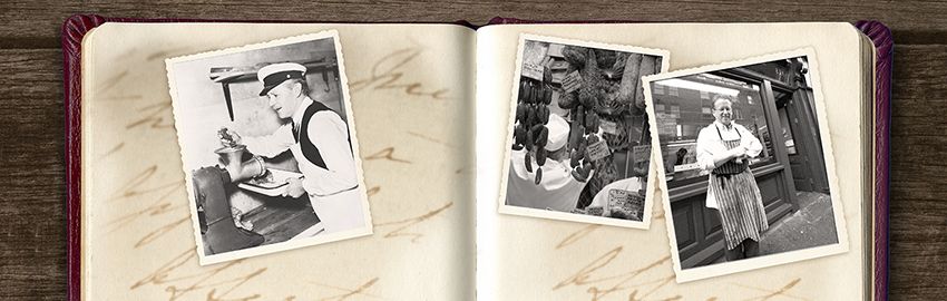 Fotoalbum mit Bilder aus unterschiedlichen Epochen der SBF-Geschichte